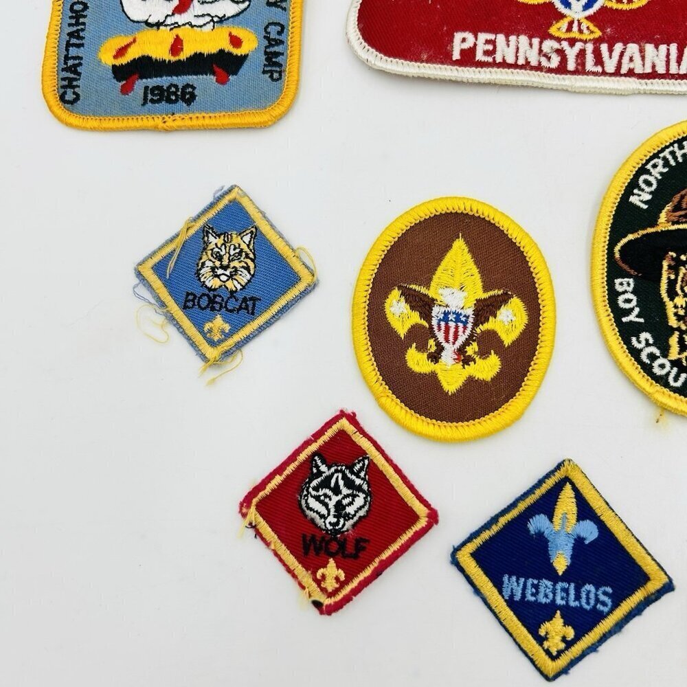 Vintage Boy Scouts of America BSA Patch Mixed Lot of 16 Camporee Camp Council - Picture 7 of 7